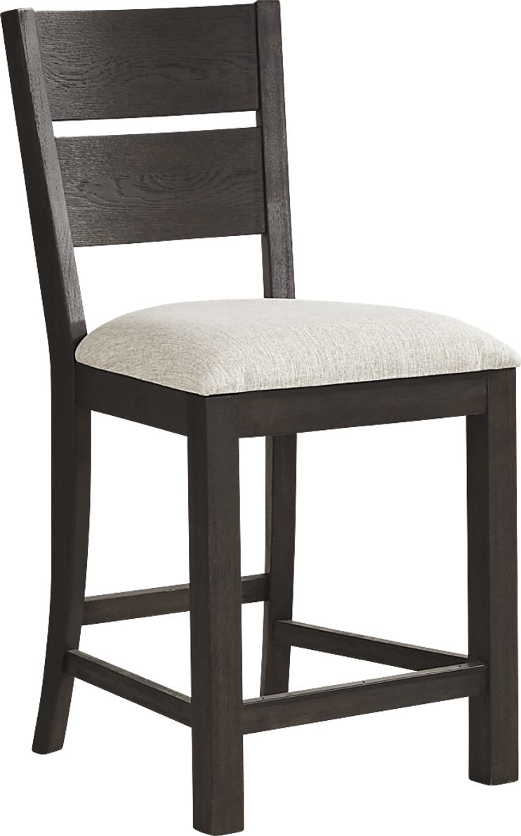 Mccallum Walnut Dark Wood Counter Height Stool Rooms To Go