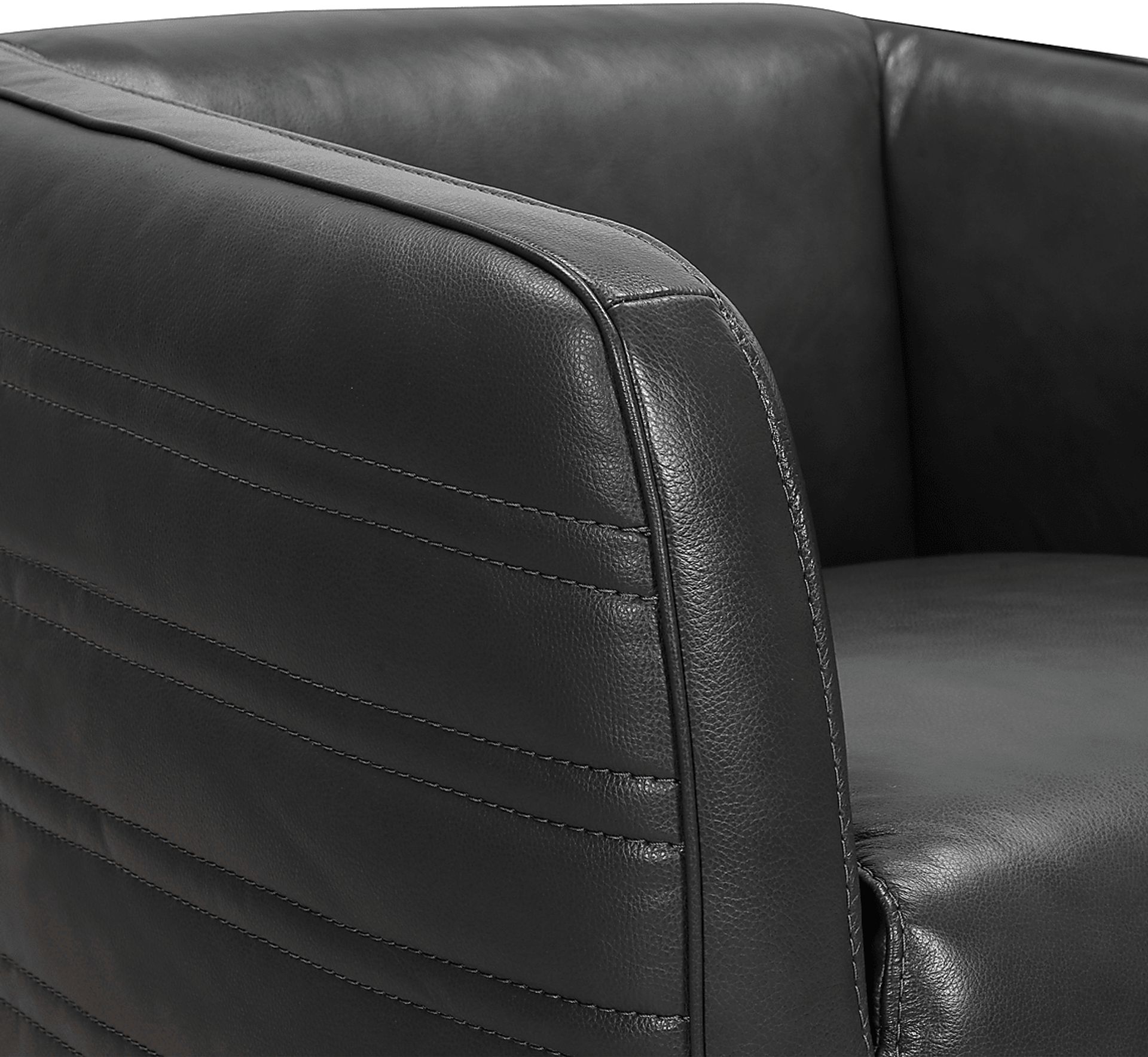 McClaine Pewter Accent Chair - Image 4