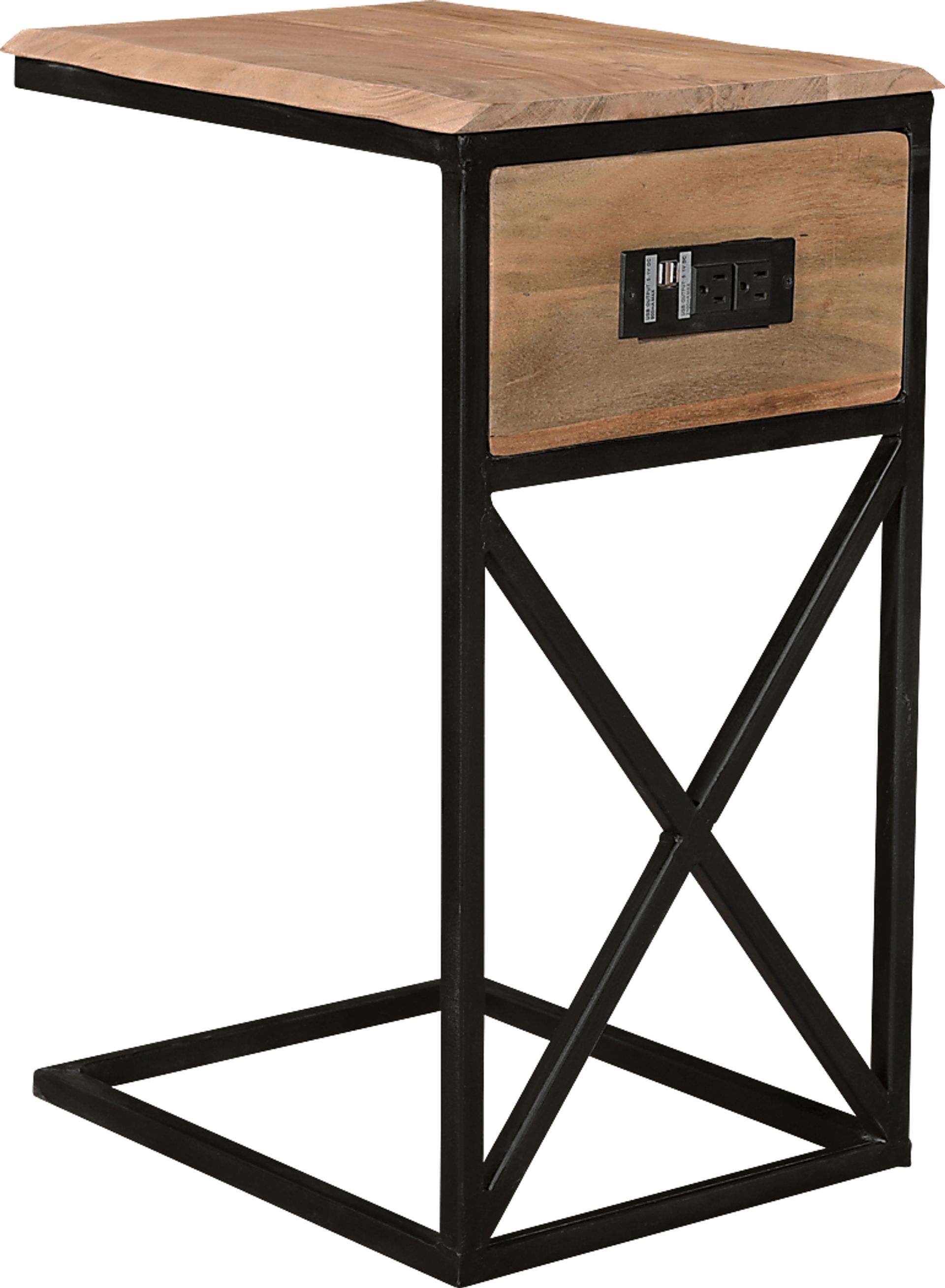 Mccommas Brown Accent Table - Image 2