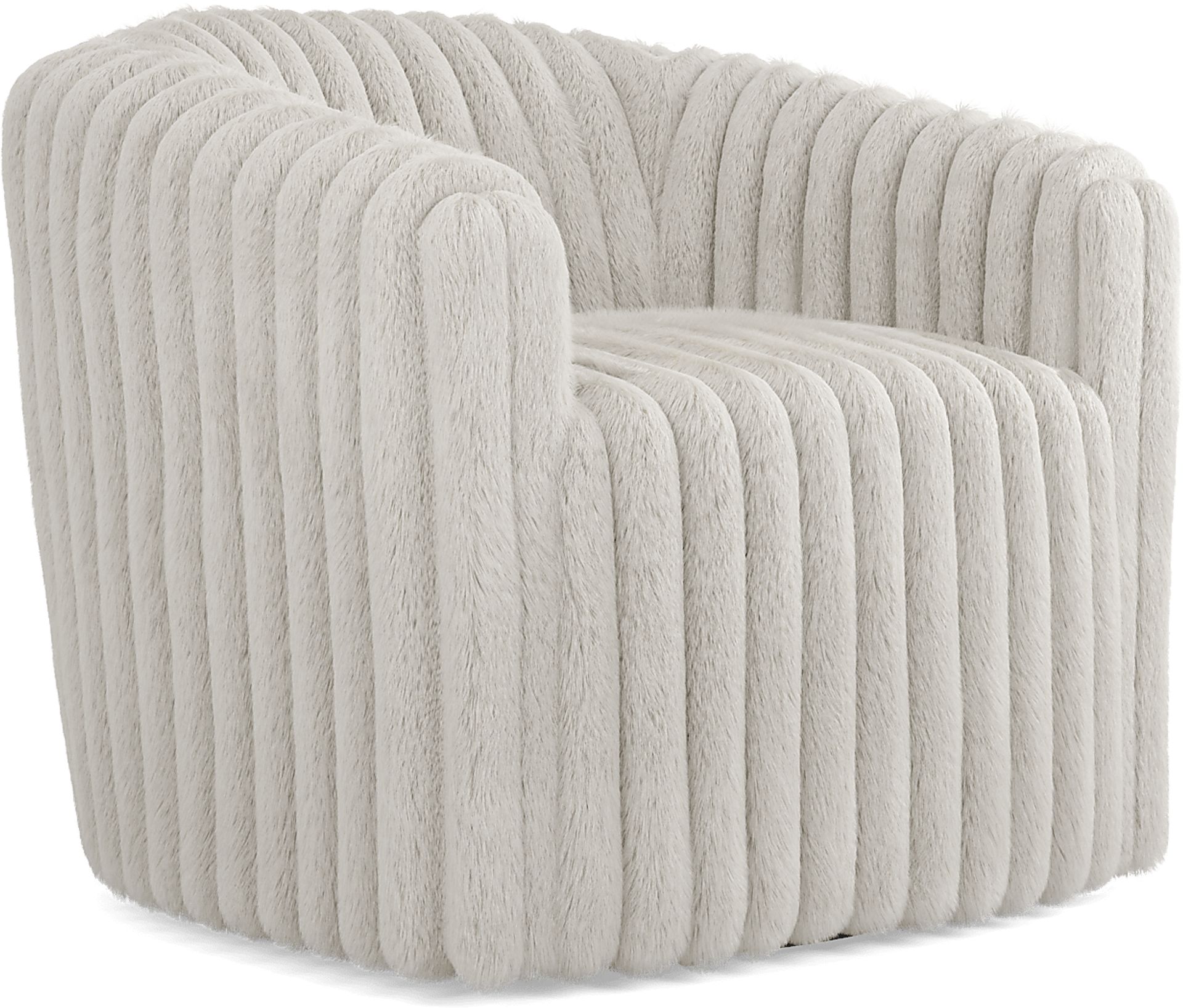 McCord Gray Swivel Chair - Image 1