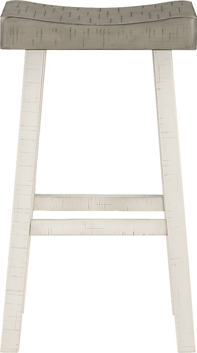 Mcewen Gray Bar Stool, Set of 2 - Thumbnail - Image 3