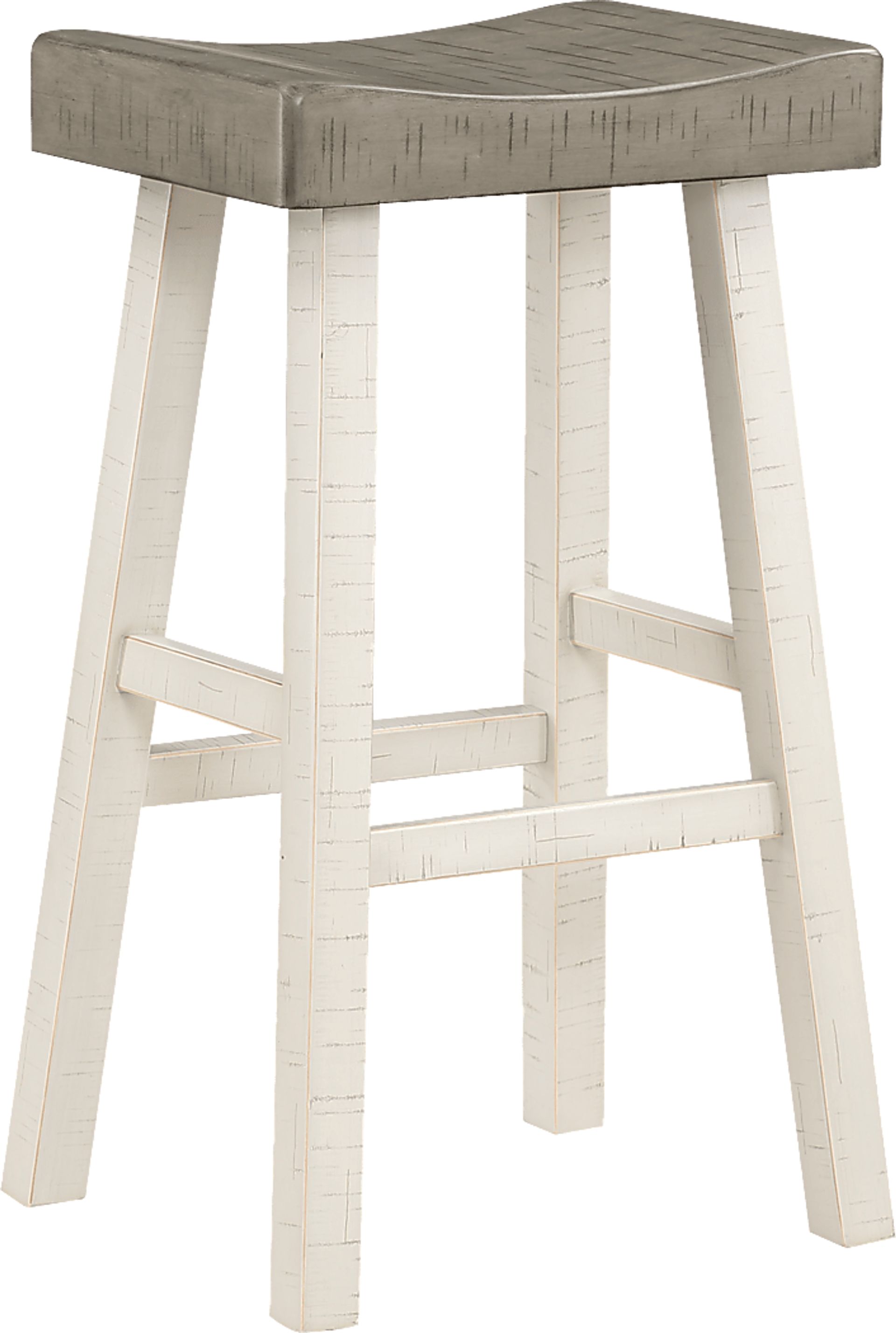 Mcewen Gray Bar Stool, Set of 2 - Image 4