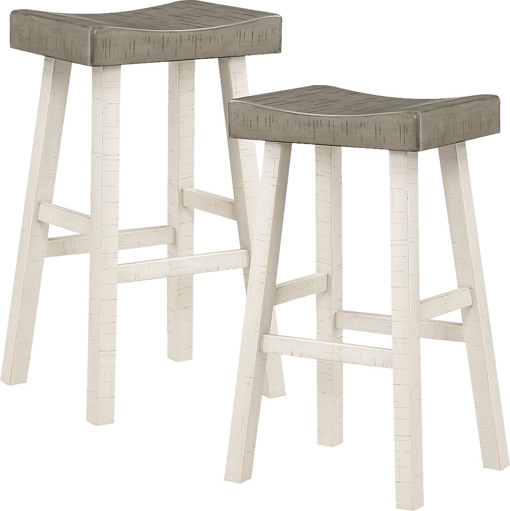 Mcewen Gray Bar Stool, Set of 2