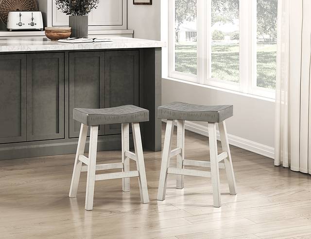 Mcewen Gray Counter Height Stool, Set of 2 - Thumbnail - Image 2