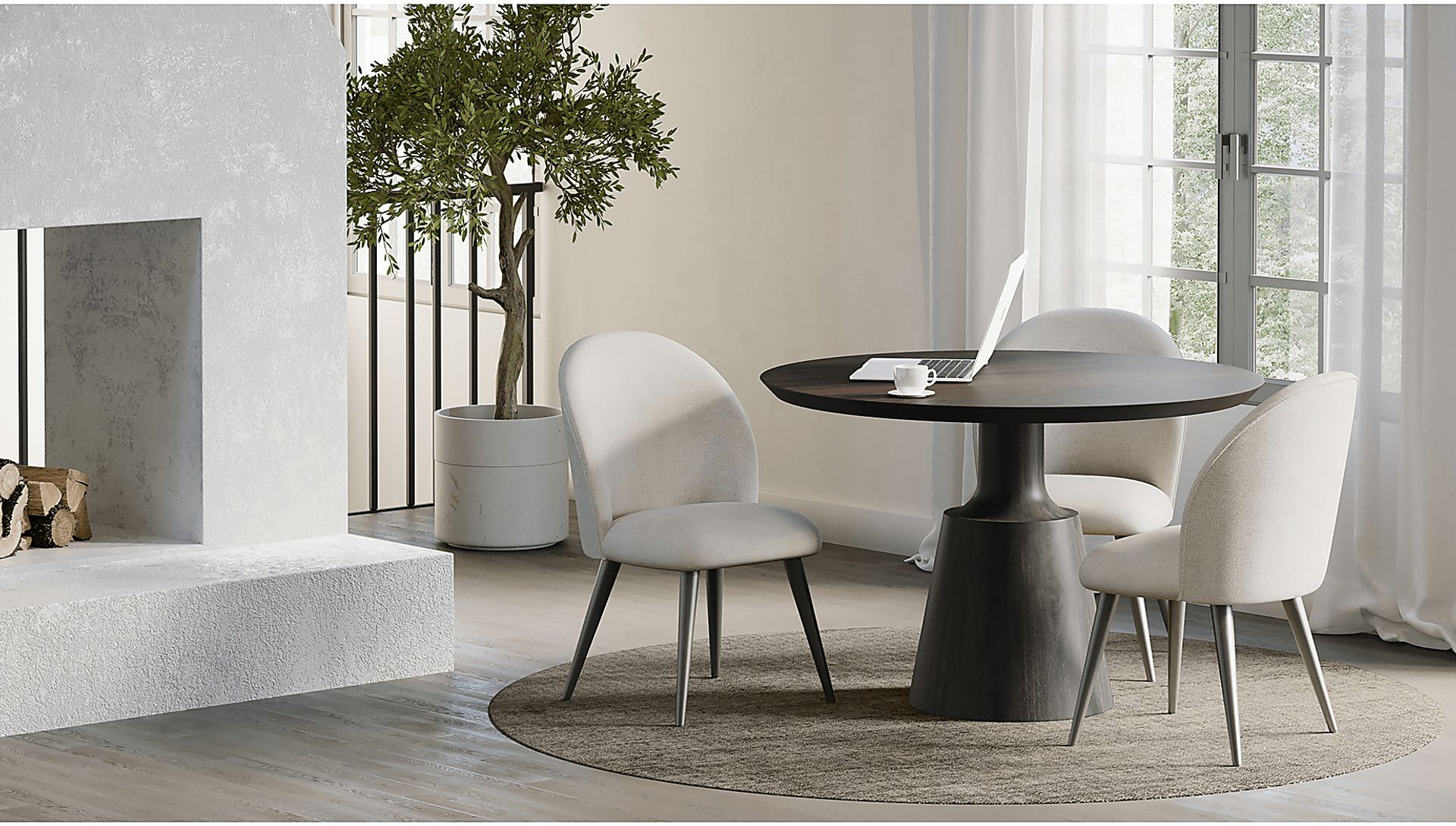 Mcfetridge Gray Dining Table - Image 8
