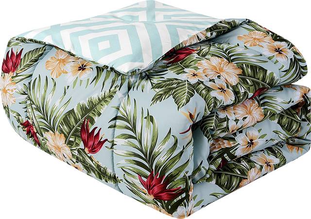 McGurrin Blue 8 Pc Queen Comforter Set - Thumbnail - Image 3