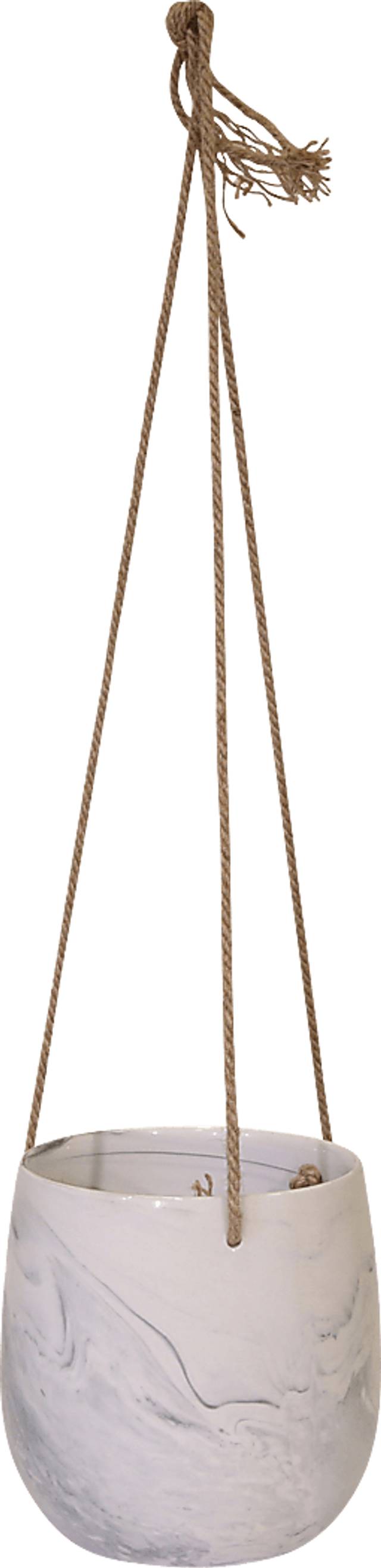 Mcgwier Gray Hanging Planter - Thumbnail - Image 1