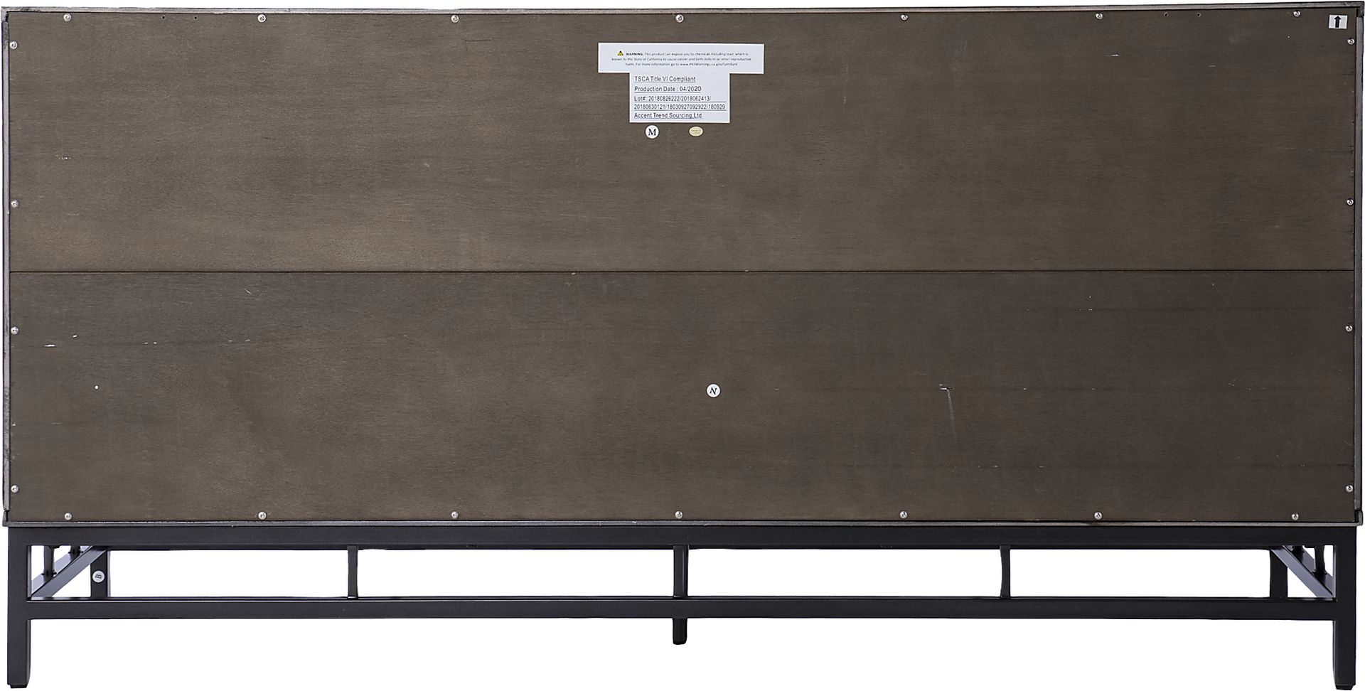 Mcilhenry Weathered Gray Credenza - Image 3