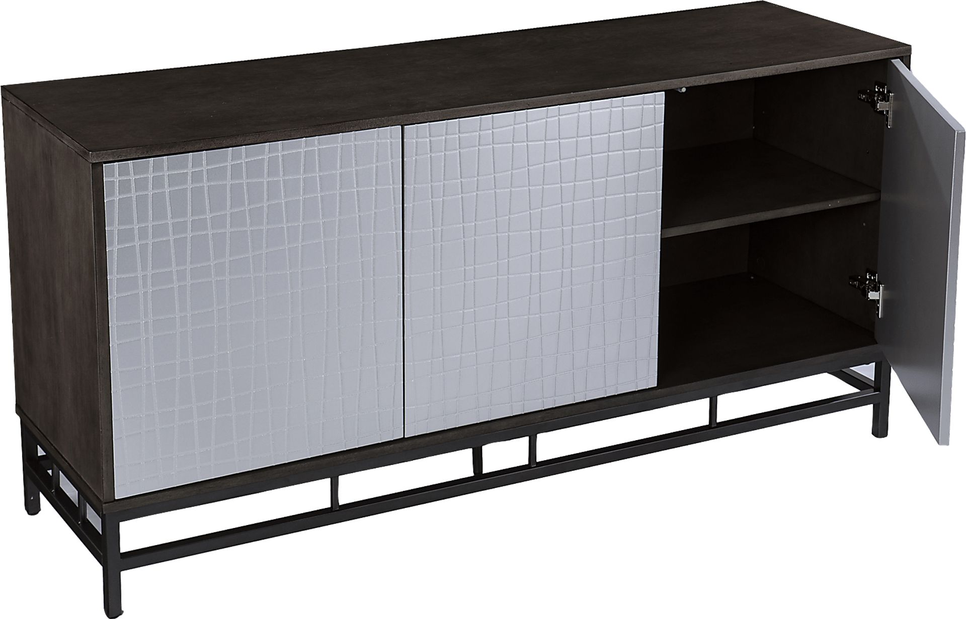 Mcilhenry Weathered Gray Credenza - Image 5