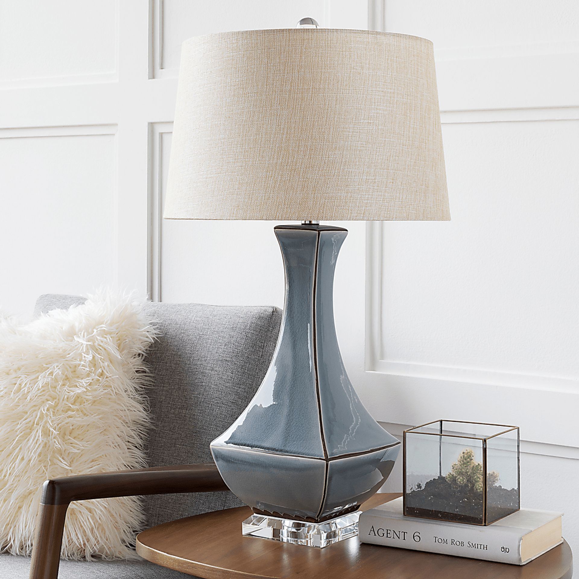 McKay Farm Gray Lamp - Image 9