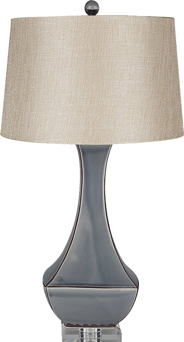 McKay Farm Gray Lamp - Thumbnail - Image 1