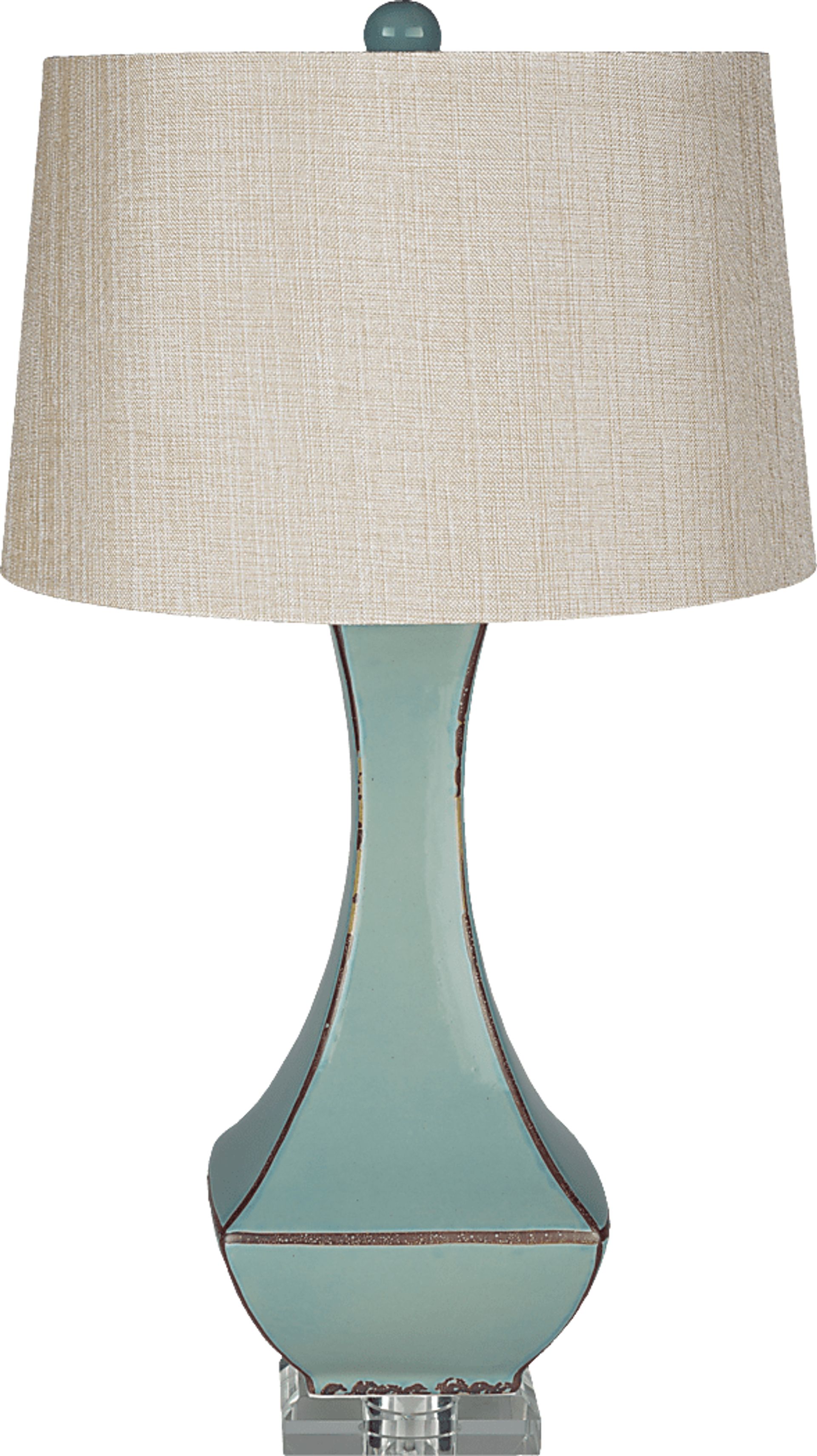 McKay Farm Teal Lamp - Image 1