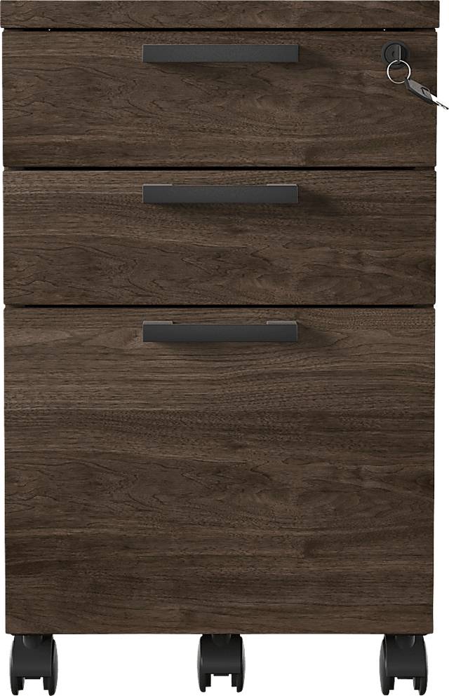 Mckelvey Brown 2 Pc. Office Set - Thumbnail - Image 3