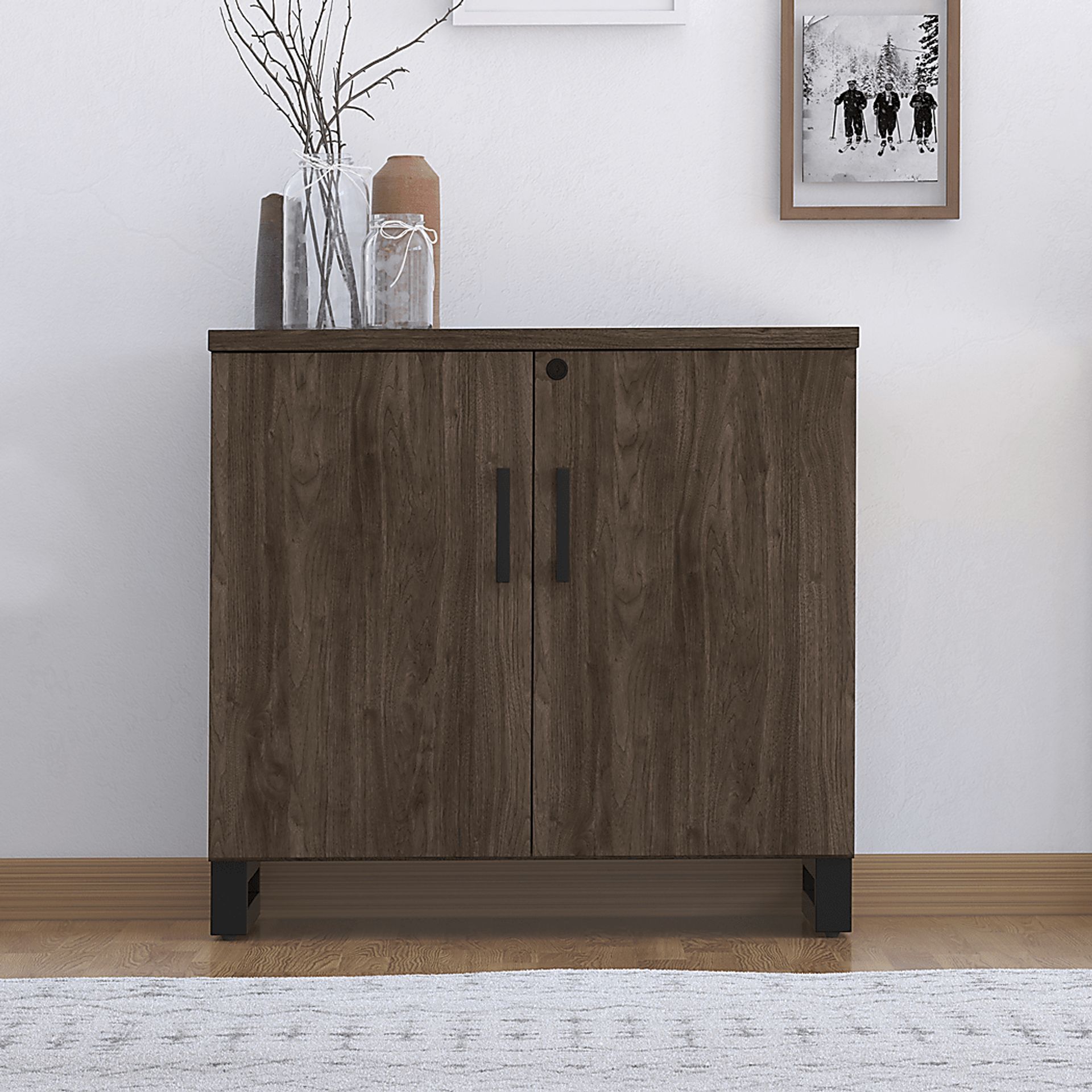 Mckelvey Brown 3 Pc. Office Set - Image 3