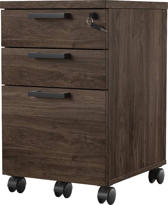 Mckelvey Brown 3 Pc. Office Set - Thumbnail - Image 4