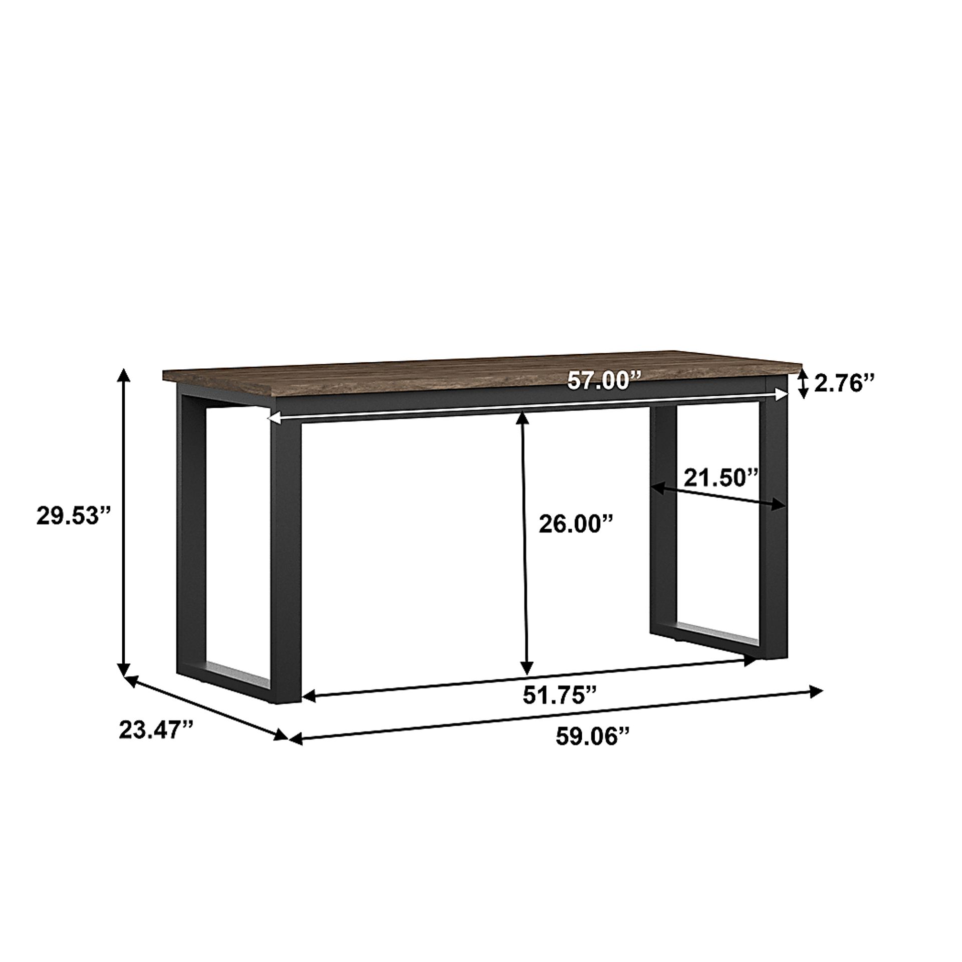 Mckelvey Brown Desk - Image 7