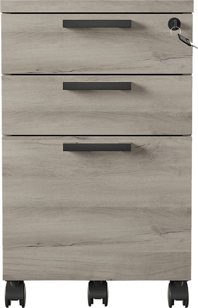 Mckelvey Gray 3 Pc. Office Set - Thumbnail - Image 3