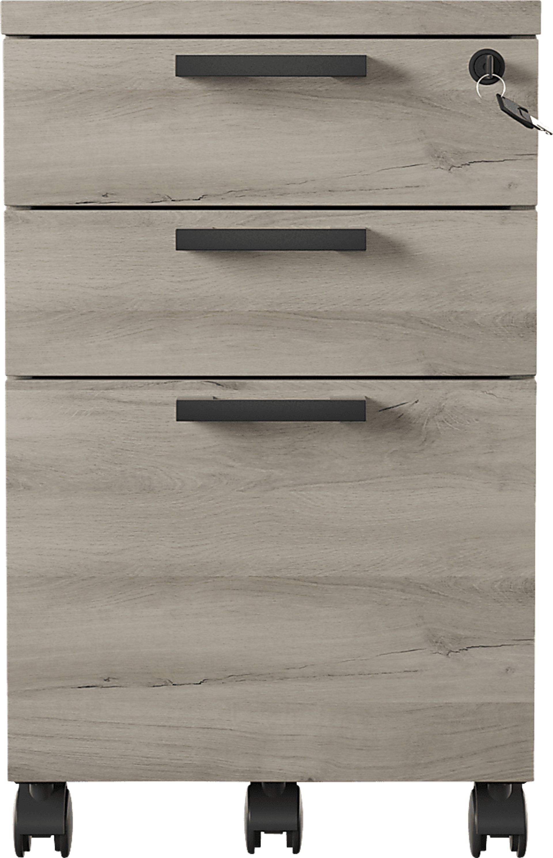 Mckelvey Gray 3 Pc. Office Set - Image 3