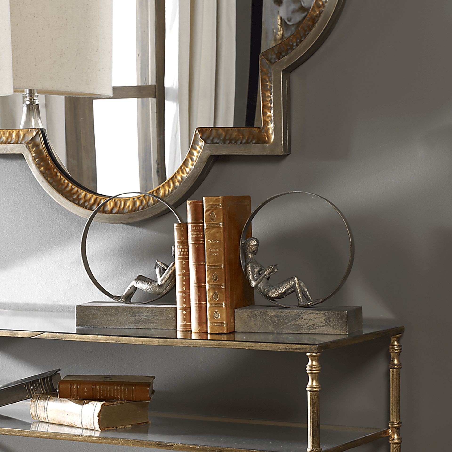Mckibben Silver Bookend - Image 2