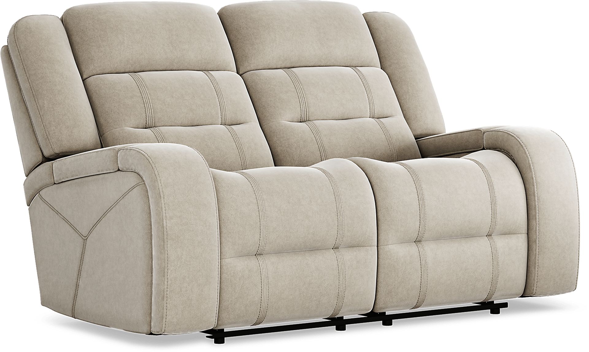 McKinley Beige 8 Pc Power Reclining Living Room - Image 9