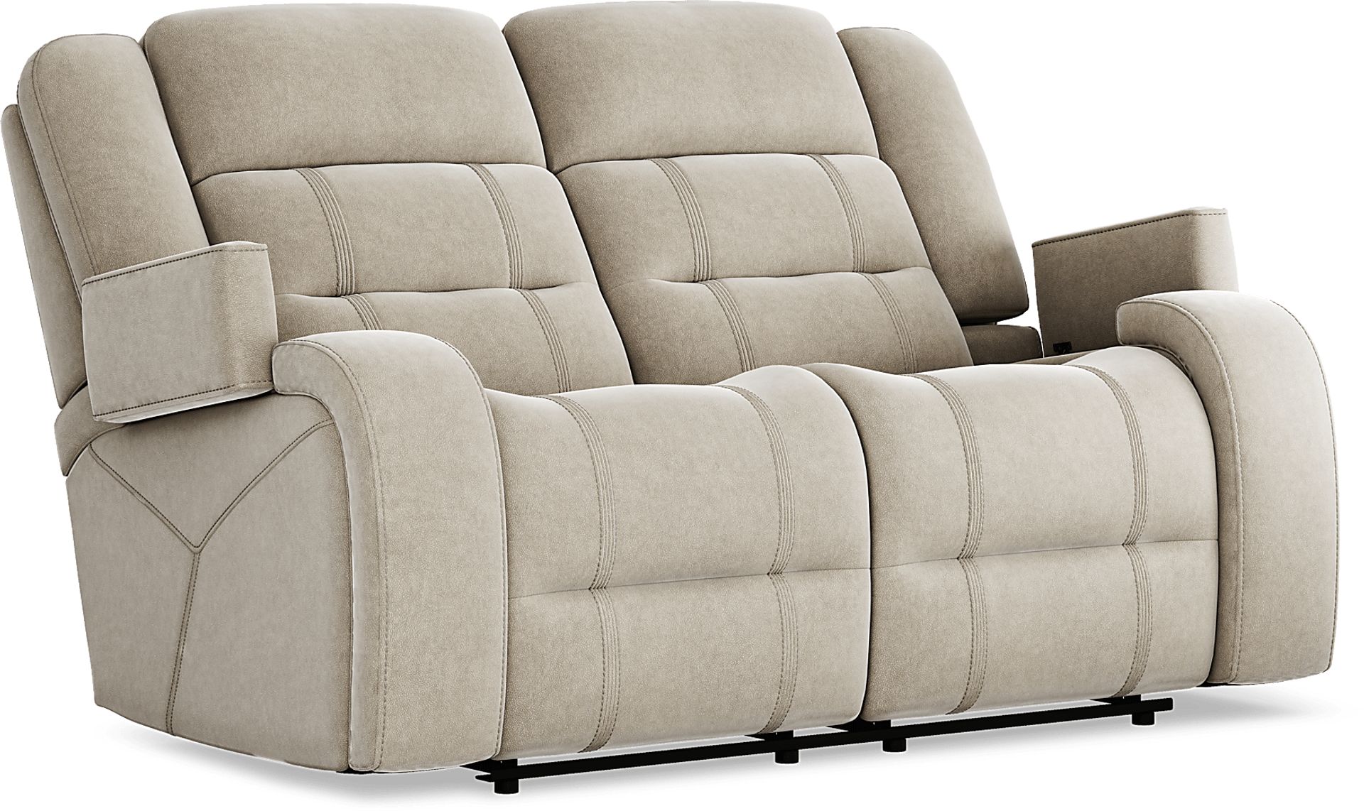 McKinley Beige 8 Pc Power Reclining Living Room - Image 10
