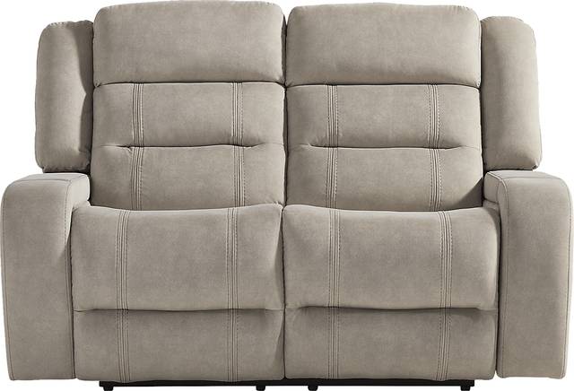 McKinley Beige Loveseat - Thumbnail - Image 1