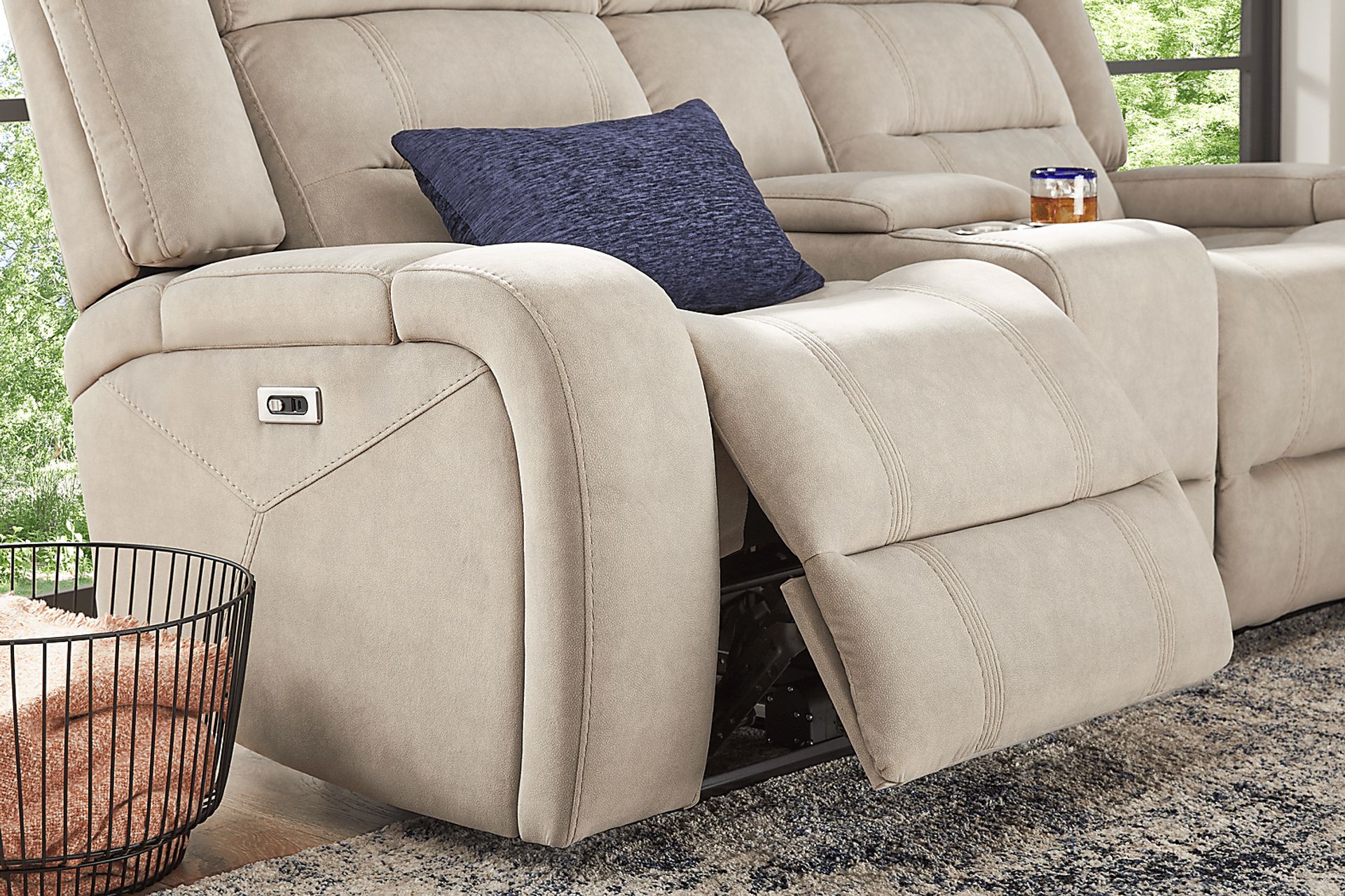 McKinley Beige 2 Pc Power Reclining Living Room - Image 22
