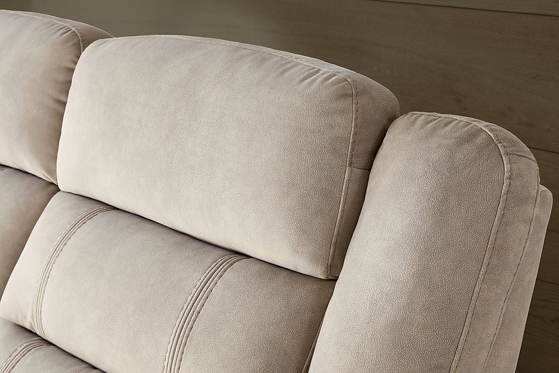 McKinley Beige Power Reclining Loveseat - Image 7