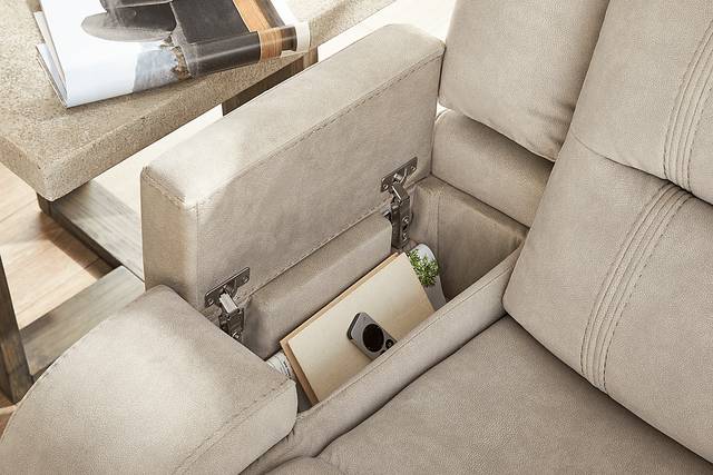 McKinley Beige 2 Pc Power Reclining Living Room - Thumbnail - Image 11