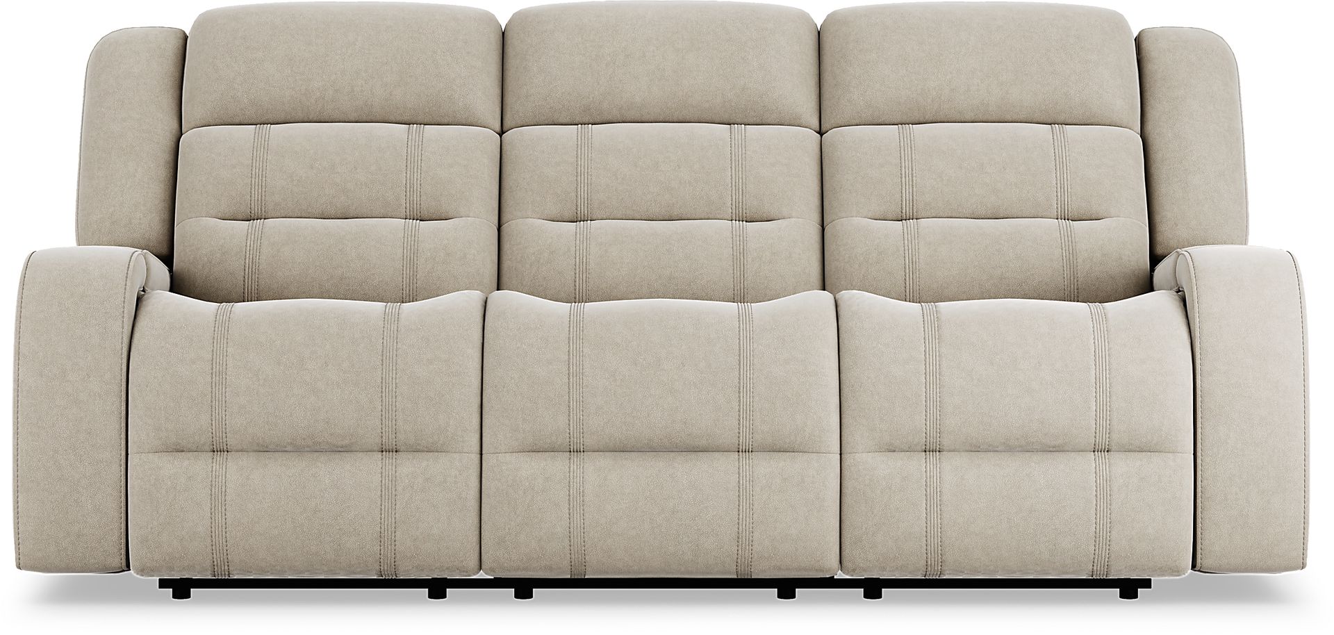McKinley Beige 2 Pc Power Reclining Living Room - Image 2