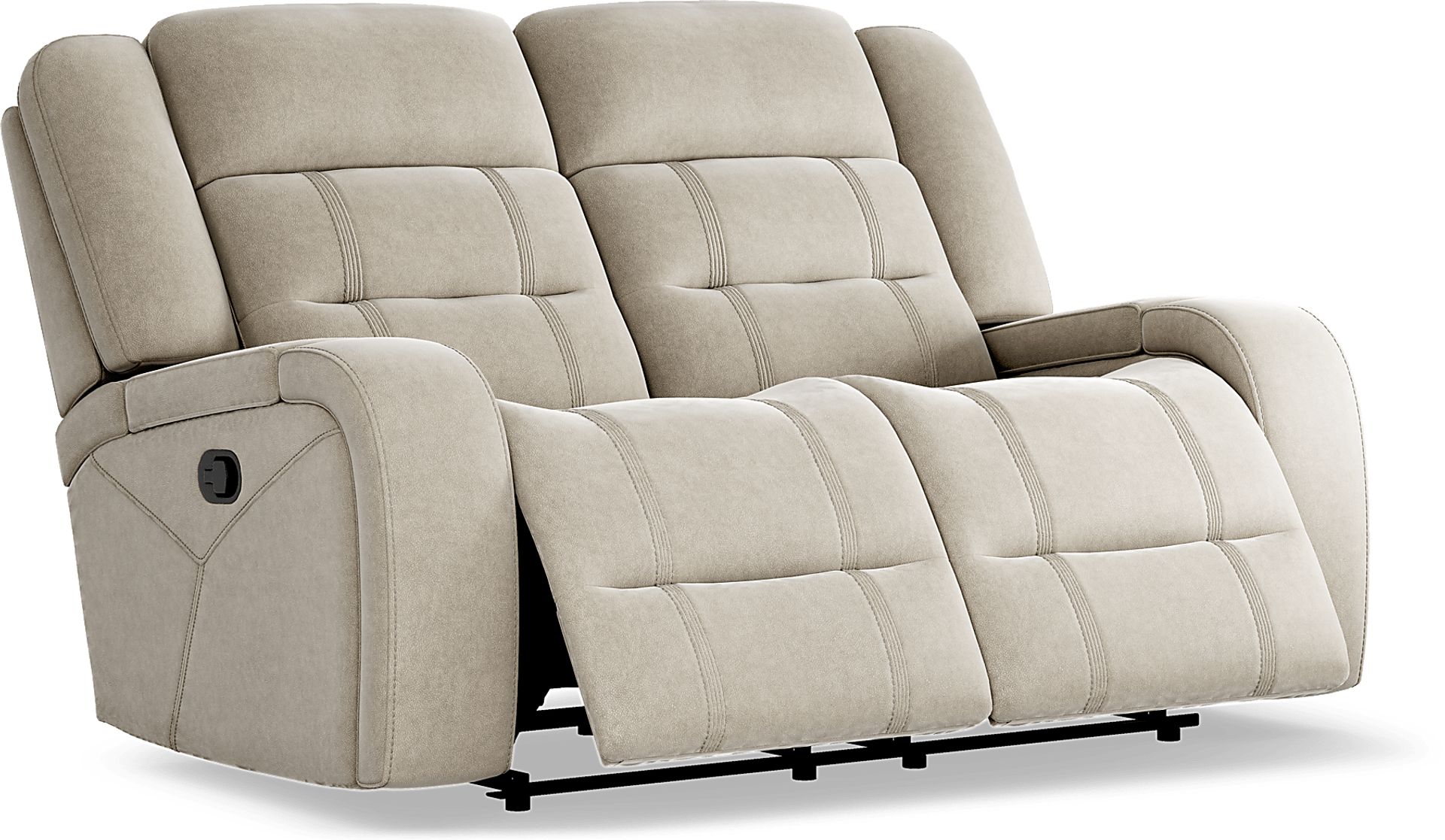 McKinley Beige 3 Pc Reclining Living Room - Image 9