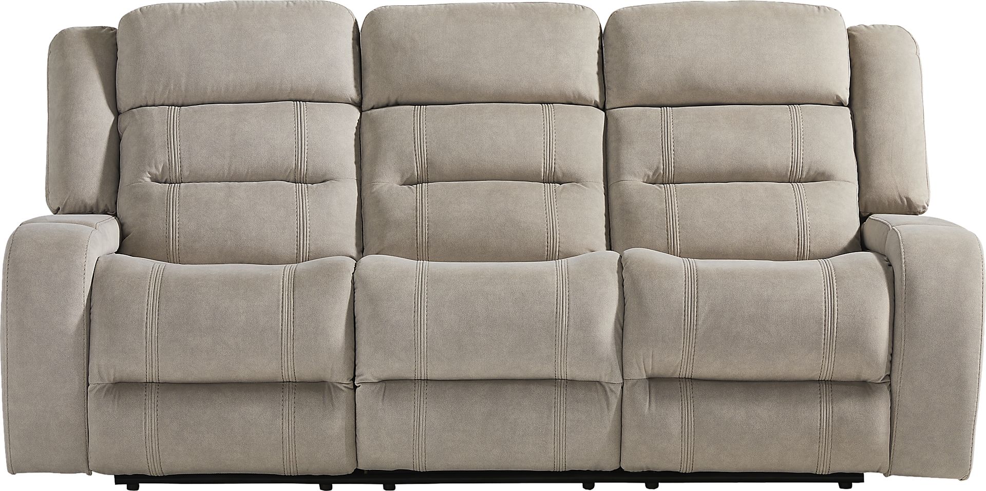 McKinley Beige Reclining Sofa - Image 2