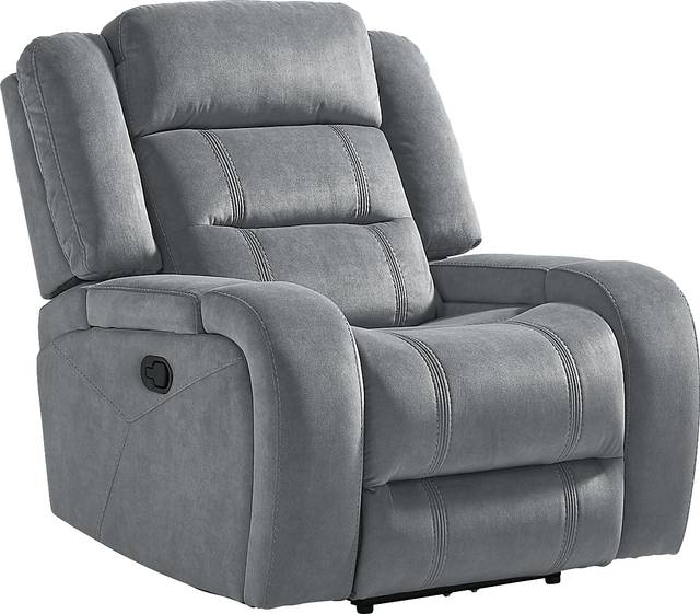 McKinley Graphite Glider Recliner - Thumbnail - Image 2