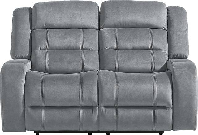 McKinley Graphite Loveseat - Thumbnail - Image 1