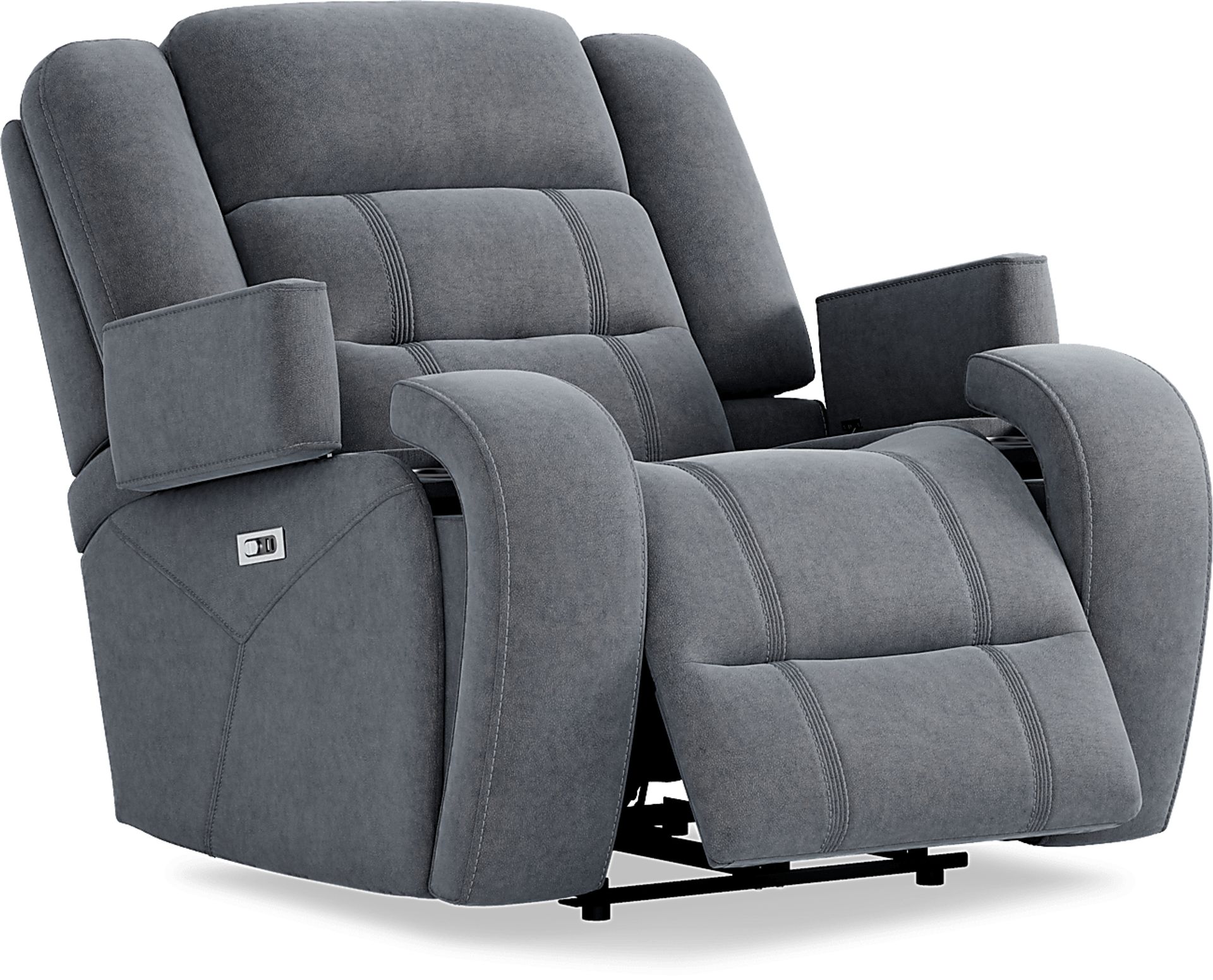 McKinley Graphite Power Recliner - Image 4