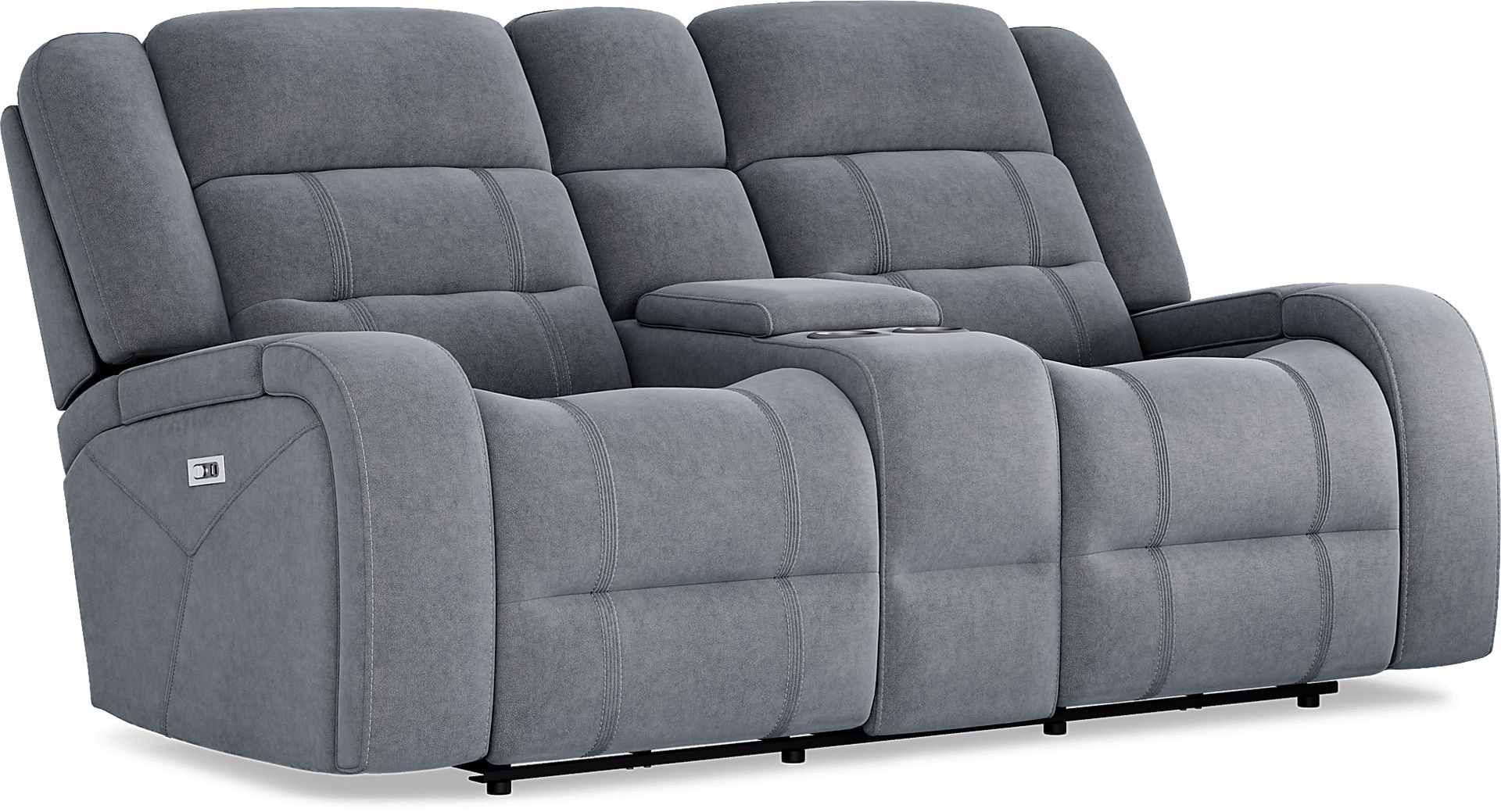 McKinley Graphite 2 Pc Power Reclining Living Room - Image 17