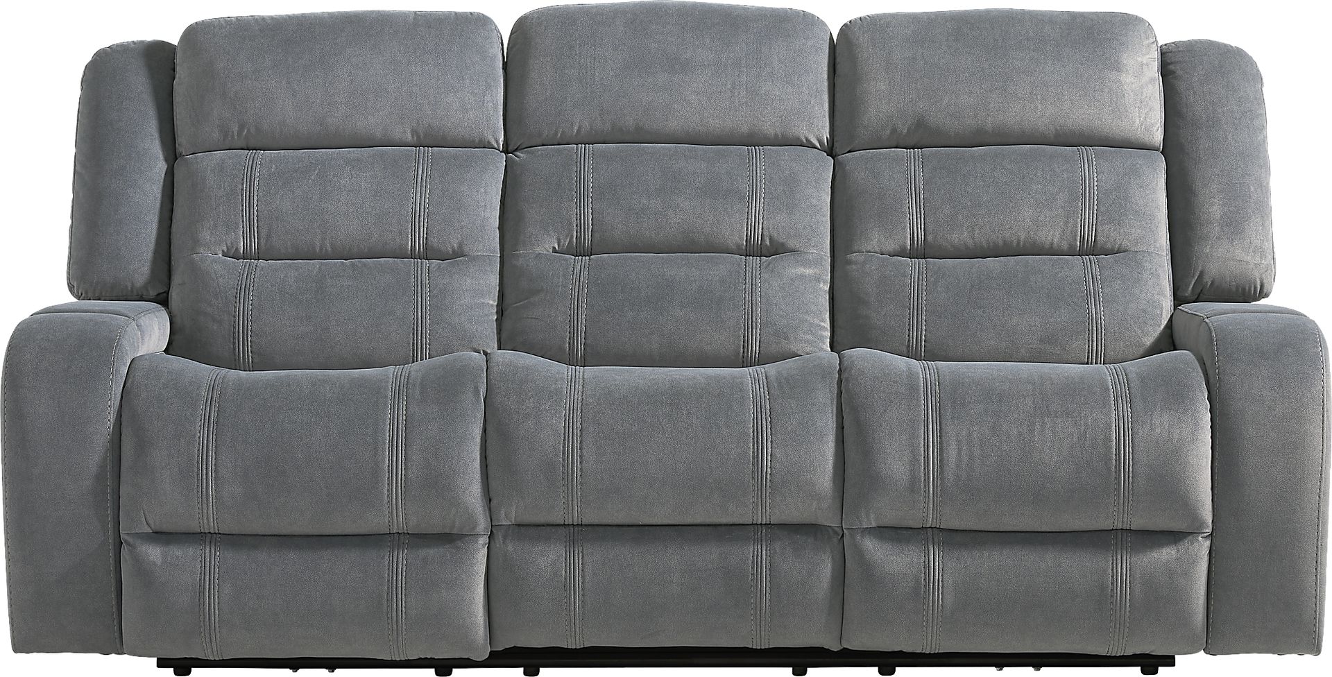 McKinley Graphite Power Reclining Sofa - Image 2