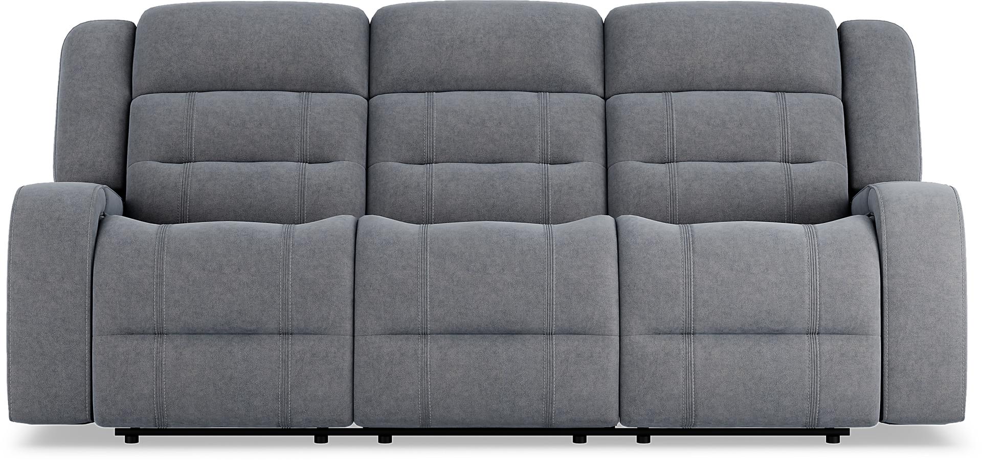 McKinley Graphite Power Reclining Sofa