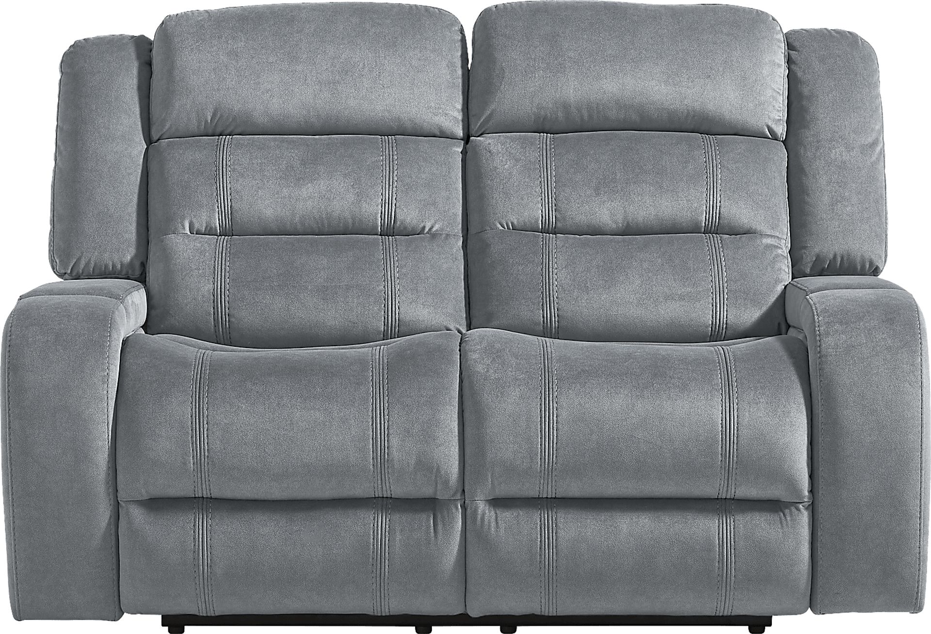 McKinley Graphite 2 Pc Reclining Living Room - Image 7