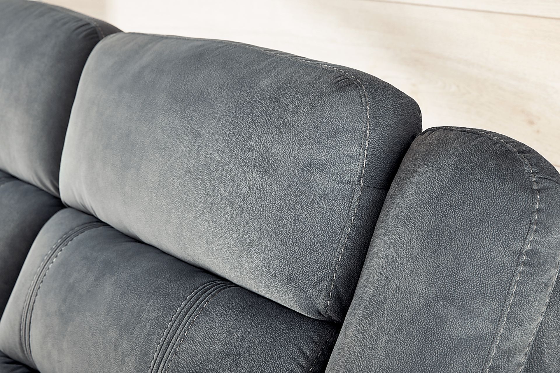 McKinley Graphite Reclining Loveseat - Image 5