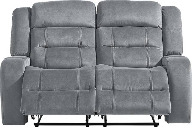 McKinley Graphite 2 Pc Reclining Living Room - Thumbnail - Image 6