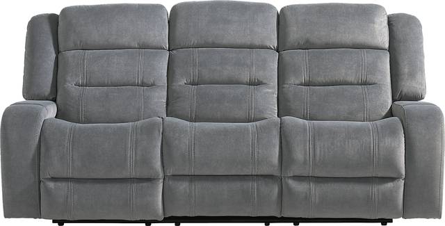 McKinley Graphite Reclining Sofa - Thumbnail - Image 2