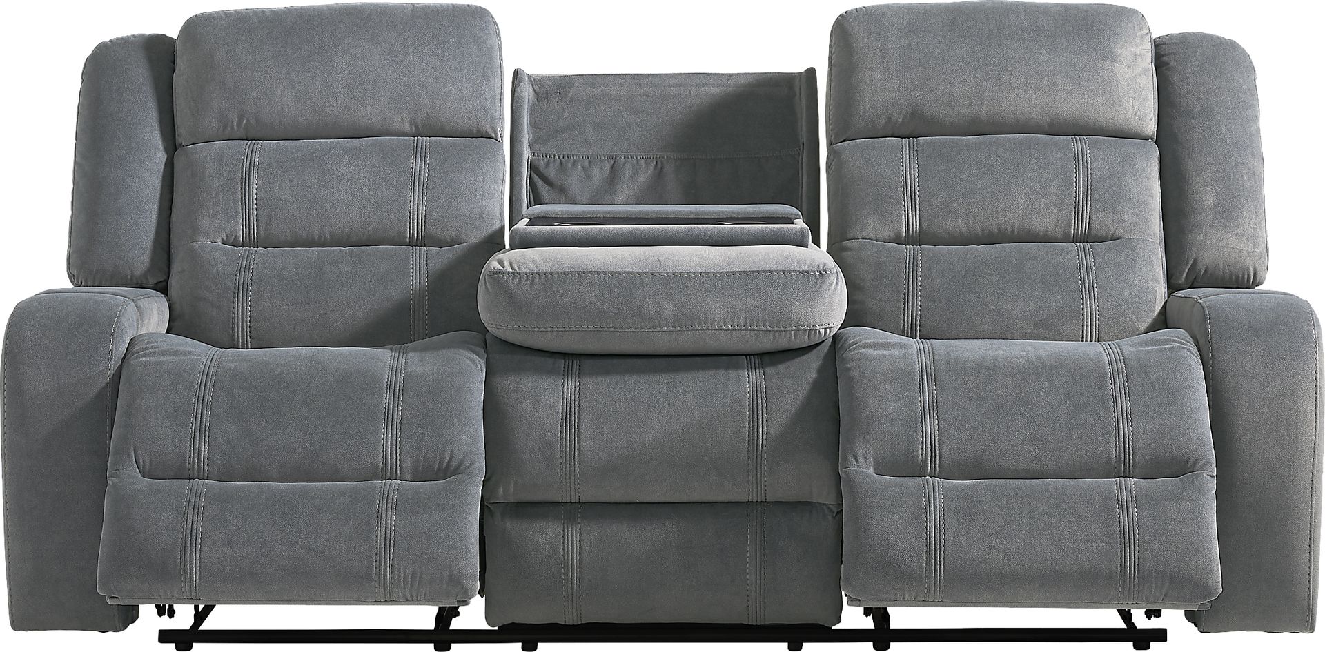 McKinley Graphite 2 Pc Reclining Living Room - Image 2