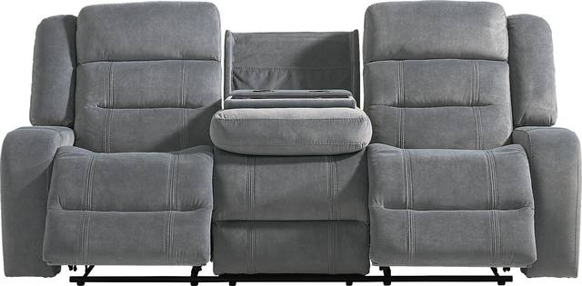 McKinley Graphite Reclining Sofa - Thumbnail - Image 1