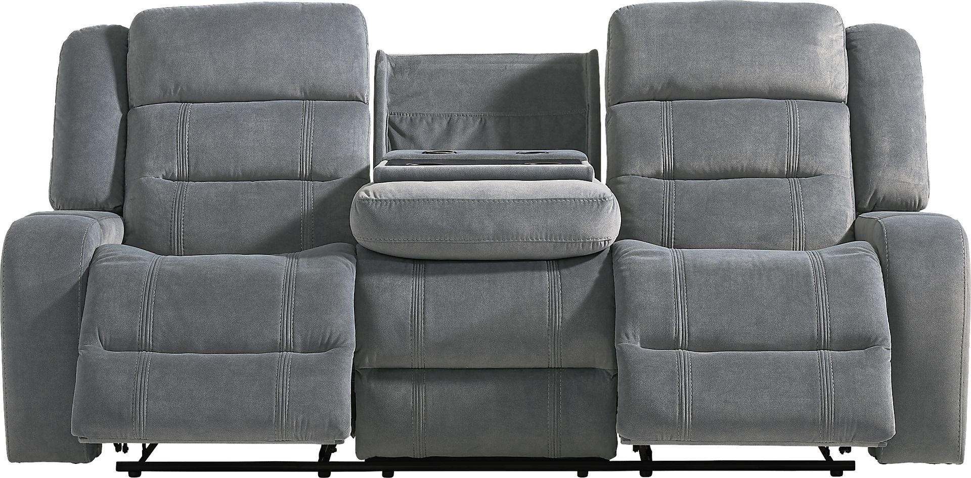 McKinley Graphite Reclining Sofa - Image 1