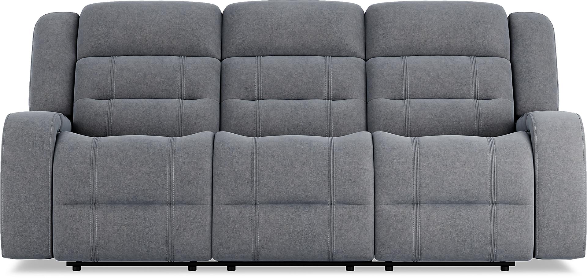 McKinley Graphite Reclining Sofa