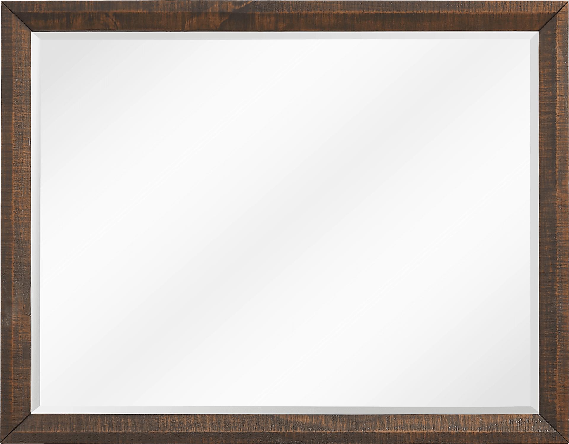 Mckinnon Dark Brown Mirror