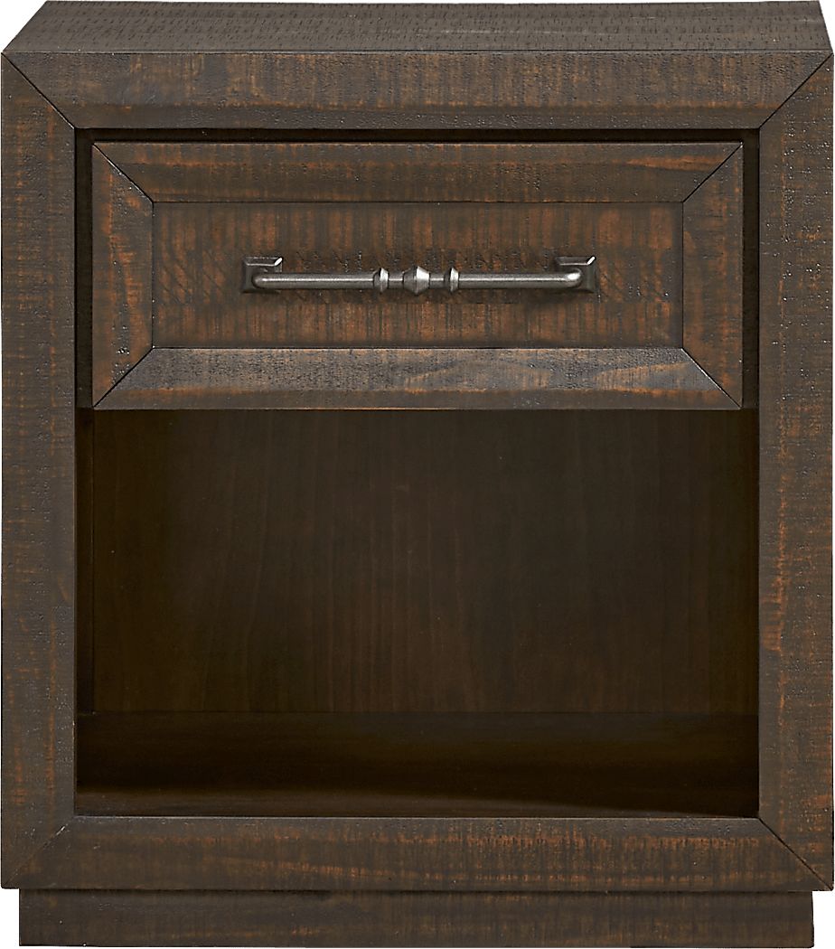 Mckinnon Dark Brown Nightstand