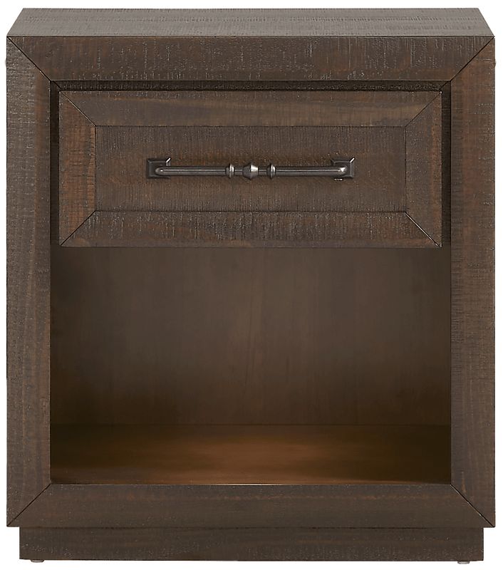 Mckinnon Dark Brown Nightstand