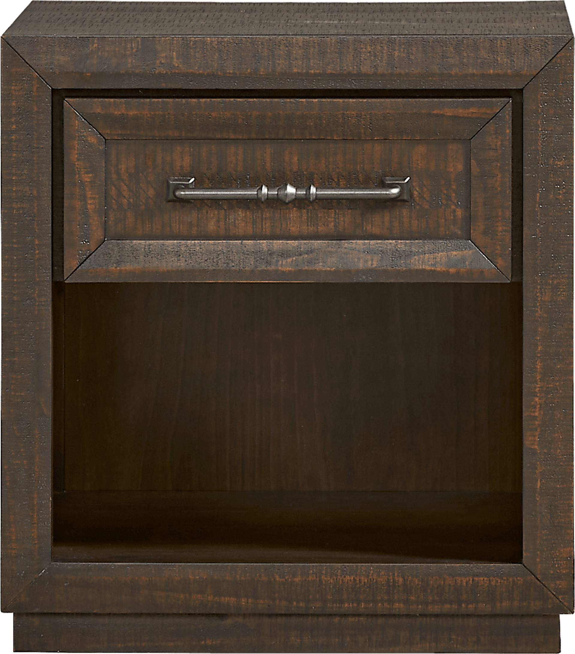 dark brown nightstand